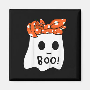 Girls Kleinkind Happy Halloween Geist mit Bandana  Magnet