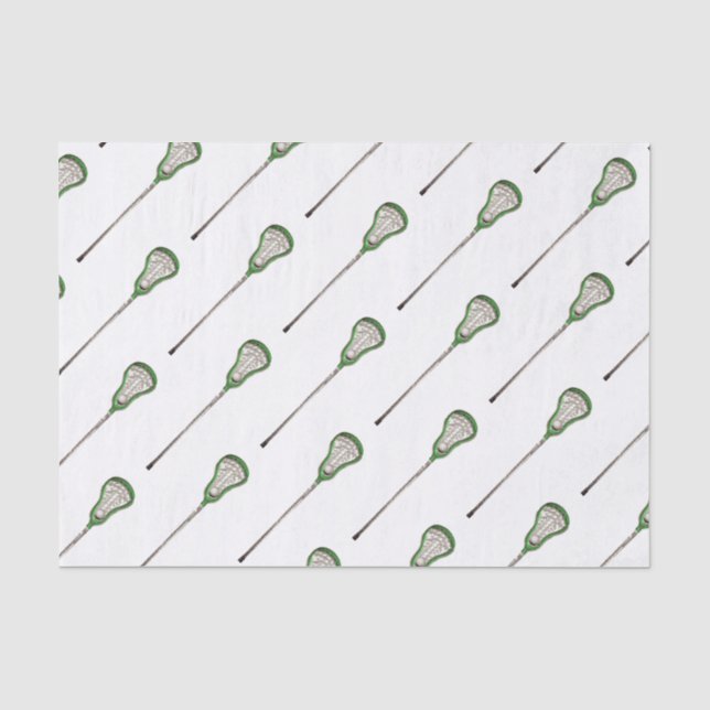 Girls Lacrosse Seidenpapier (Vorderseite)