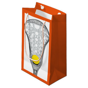 Girls Lacrosse Team Orange Kleine Geschenktüte