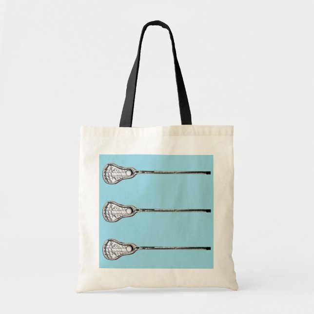 Girls Lacrosse Tote Bag Tragetasche (Vorne)