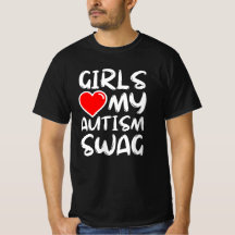 Girls Liebe My Autism Swag lustiger autistischer J