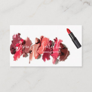 Girls Lipstick Visitenkarte