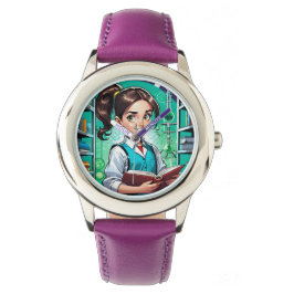 Girls Love Science! Armbanduhr