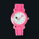 Girls Magical Niedlich Sea Afro Meerjungfrau Kinde Armbanduhr<br><div class="desc">Diese niedliche und skurrile Kinderuhr besticht durch eine magische Meerjungfrau mit einem Afro,  einem rosa Schwanz und einem schlichten blauen Hintergrund. Die Armbanduhr kann mit Ihrem Mädchennamen personalisiert werden und hat klare Zahlen,  die perfekte Geschenkidee für alle Meerjungfrauen.</div>