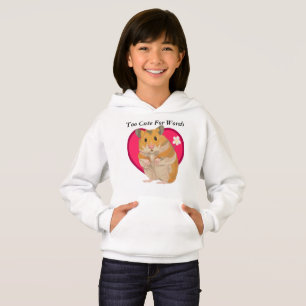 Girls Niedlich Hamster T Shirt