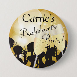 Girls Night Out Junggeselinnen-Abschied in Gold Bo Button