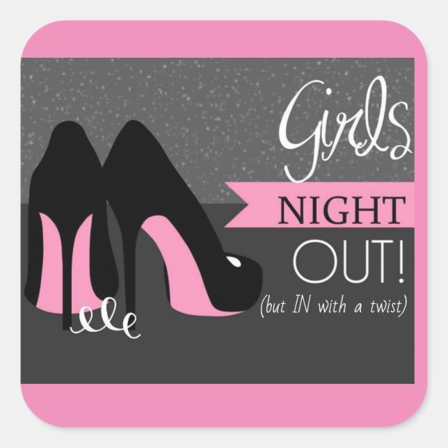 Girls Night Out Stickers (Vorderseite)