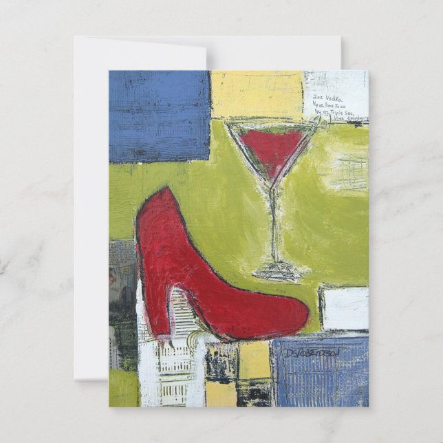 Girls Night Party Einladung (Vorderseite)