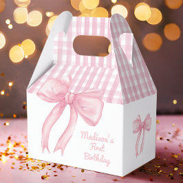 Girls nur Wanne sein eine rosa Bow Coquette Geburt Geschenkschachtel