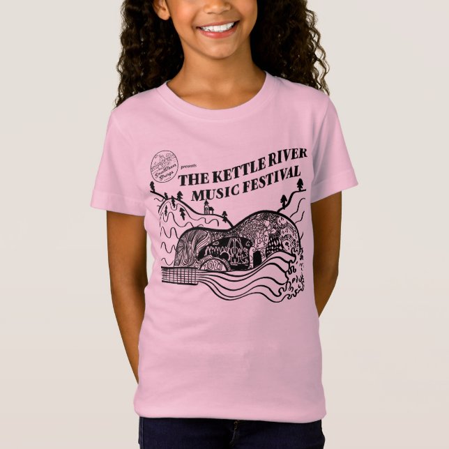 Girls Offizieller KRMF LOGO T - Shirt (Vorderseite)