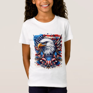 Girls Patriotic T - Shirt