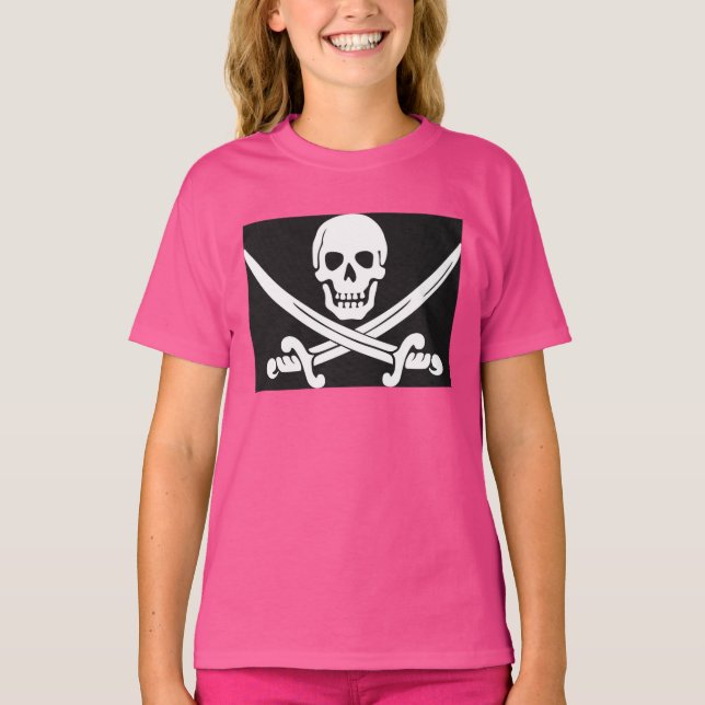 Girls Pirate Shirt (Vorderseite)