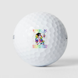 Girls Pre-K Abschluss Magical Unicorn Geschenk Golfball