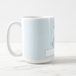 Girls Princess verzaubert Schneeflocken Kaffeetasse