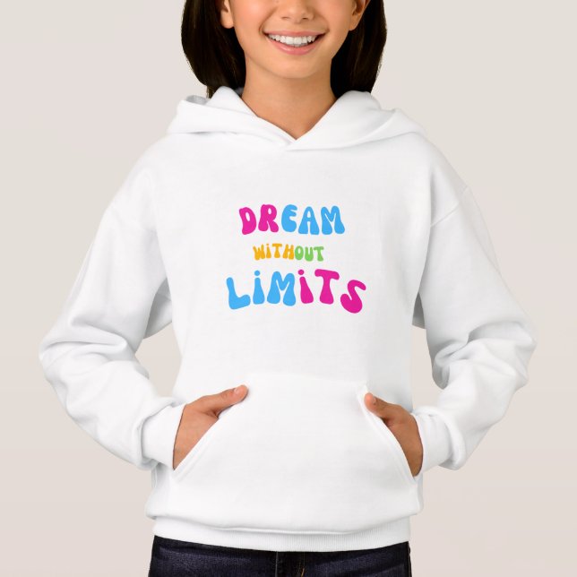 Girl's Pullover Hoodie (Vorderseite)