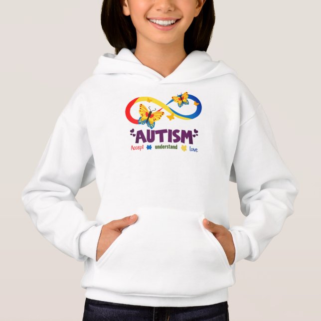 Girl's Pullover Hoodie (Vorderseite)