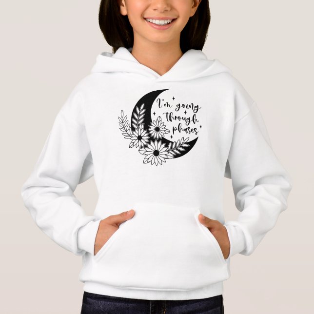 Girl's Pullover Hoodie (Vorderseite)