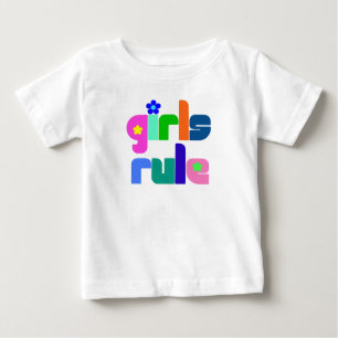 Girls-Regel Baby/Kleinkind-T - Shirt
