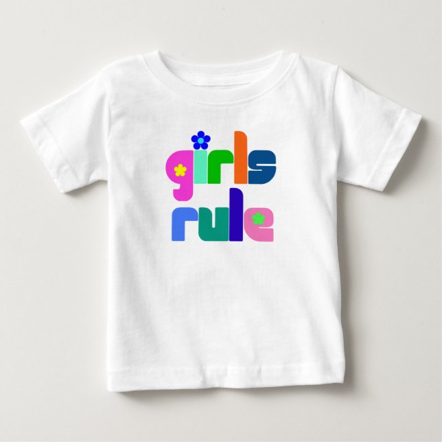 Girls-Regel Baby/Kleinkind-T - Shirt (Vorderseite)
