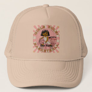 Girls regiert Basketball Truckerkappe