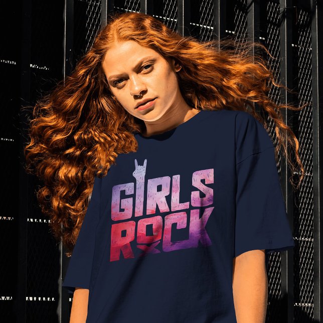 Girls Rock in Sweden Rock T-Shirt (Von Creator hochgeladen)
