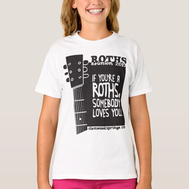 Girl's Ruffle Tee (Vorderseite)