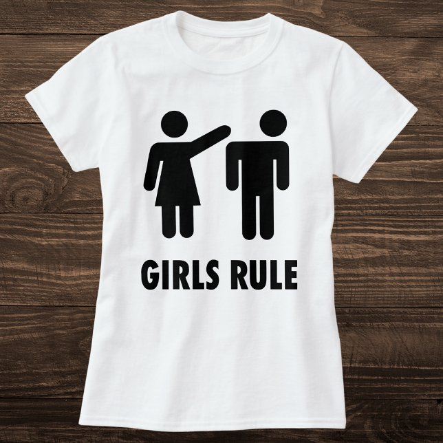 "Girls Rule" Empowerment T-Shirt (Von Creator hochgeladen)