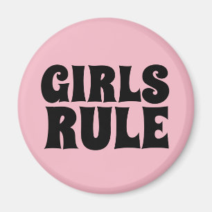 GIRLS RULE MAGNETS MAGNET