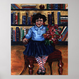Girls' School Frida - 16x20 Archival Art Print Poster