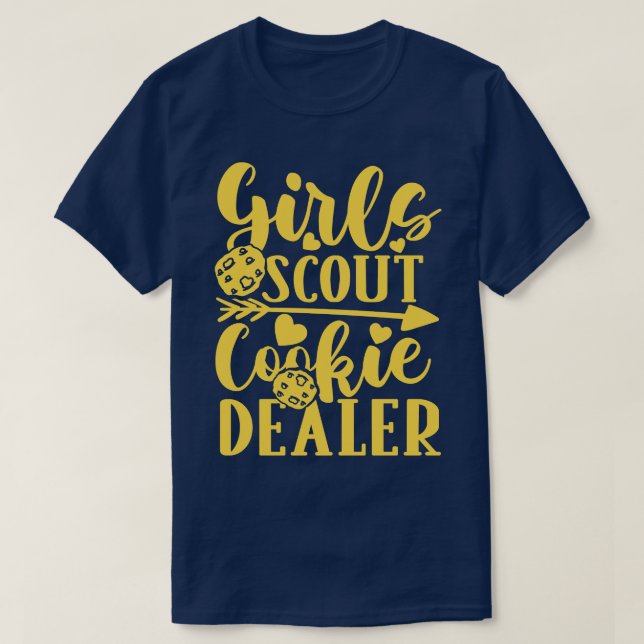 Girls scout Cookie Dealer T-Shirt (Design vorne)