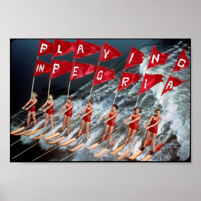 Girls Ski Poster (Vorne)