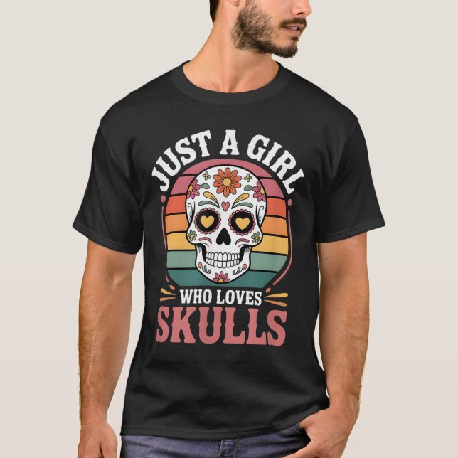 Girls Skull T-Shirt (Vorderseite)