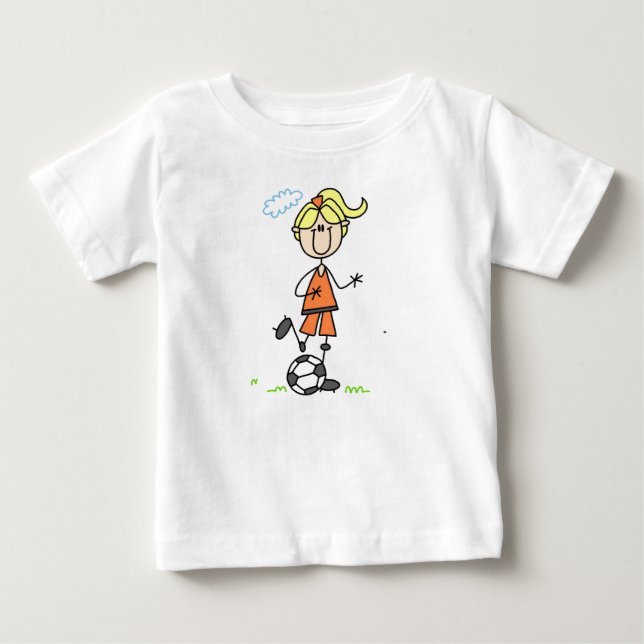 Girls Soccer Kick Shirt (Vorderseite)
