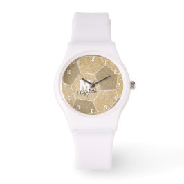 Girls spielen mit Monogramm Geschenke Armbanduhr