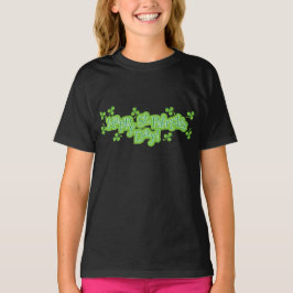 Girls St Patrick's Day Ruffle Shirt