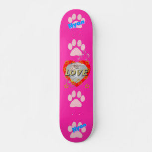 Girls Star ♡ LIEBE Nyan Pink Skateboard
