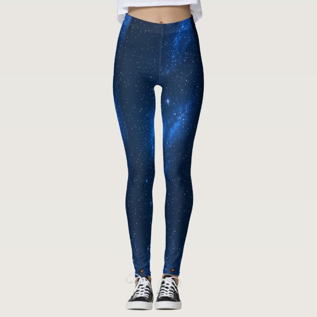 Girls' Starry Sky Leggings (8-10 Jahre) (Vorderseite)