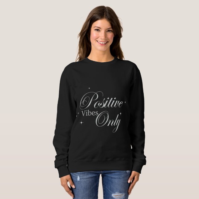  Girls Sweatshirt – Cute Motivational Hoodie (Devant entier)