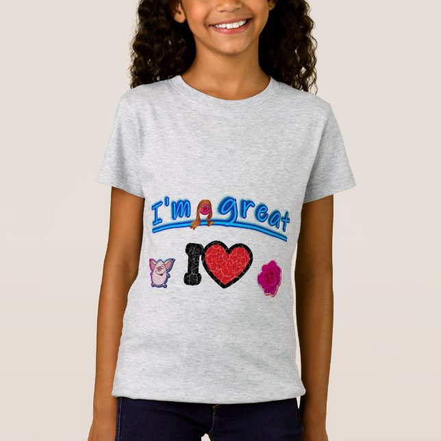 Girls' t-shirt (Vorderseite)