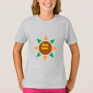 Girls T - Shirt ash ETOILES BONBONS