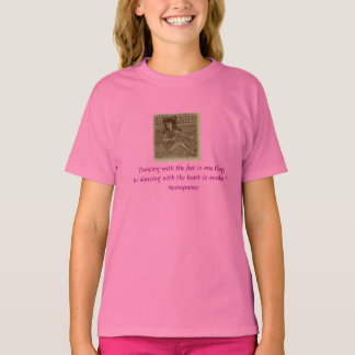 Girls T - Shirt mit Tanzdesign