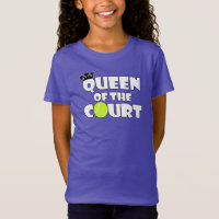 Girls Tennis Queen of the Court Niedlich Tennis Pl