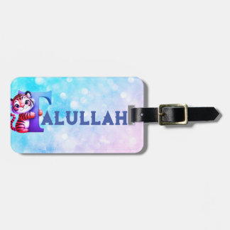 Girls Tiger Gepäckmarke Gepäckanhänger