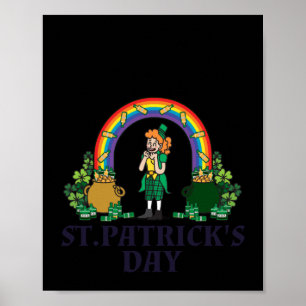 Girls Trip 2024 St. Patrick's Day Sticker Poster