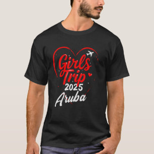 Girls Trip Aruba 2025 Shirts Urlaub Wochenende Geb