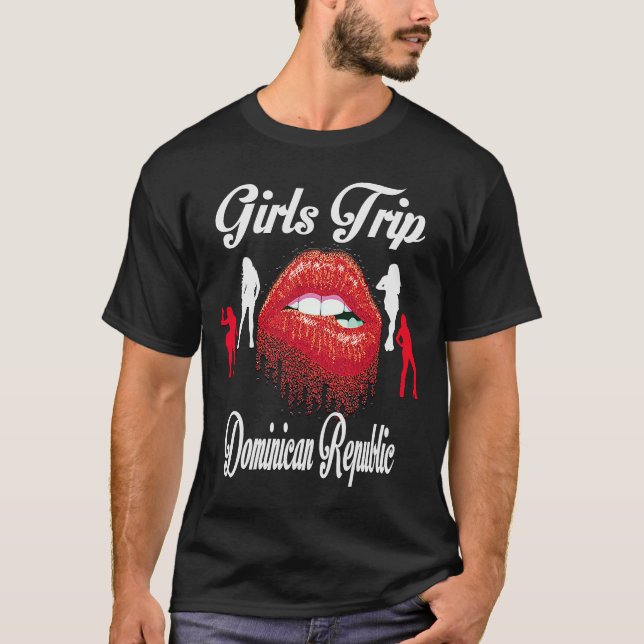Girls Trip Dominikanische Republik Birthday Girl S T-Shirt (Vorderseite)