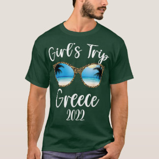 Girls Trip Griechenland 2022 Beach Sunglasses Früh T-Shirt
