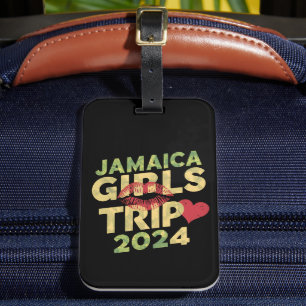 Girls Trip Jamaica 2024 Sommerferien Wochenende Gepäckanhänger