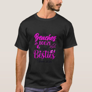 Girls Trip Mexico 2024 Besties Trip Weekend Birthd T-Shirt