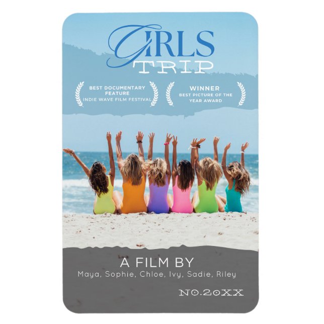 "Girls Trip" Movie Poster Award Magnet (Vertikal)
